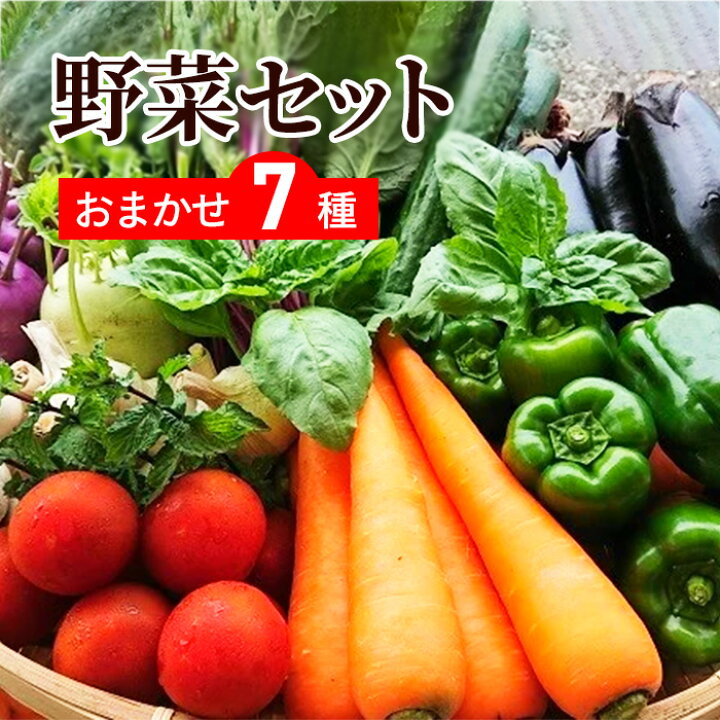 楽天市場】送料無料 野菜セット 7品セット おまかせ野菜セット 野菜 