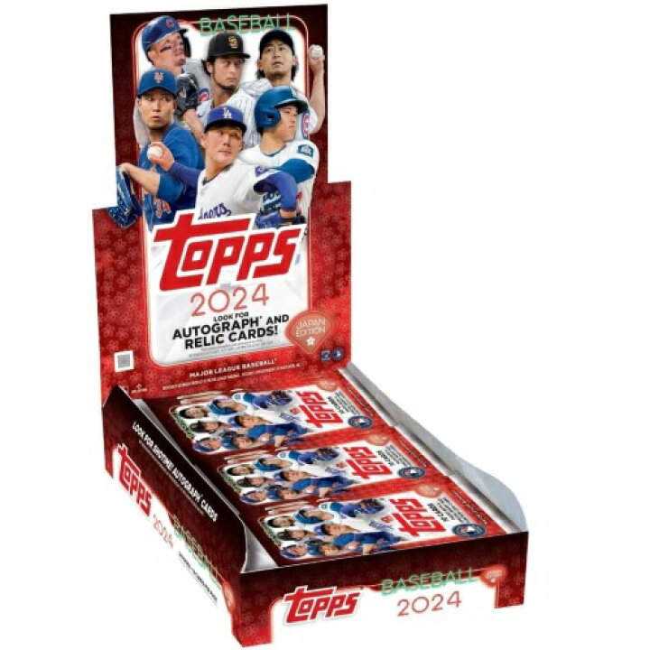 楽天市場】2024 Topps MLB Japan Edition トップス メジャーリーグ 