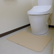 トイレマット ふく楽マット 48cm x 65cm 角型 洗濯いらず ずれない 断熱 抗菌 やわらか ふく楽 トイレ マ…