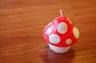 きのこキャンドルpichiocandle(ピチオキャンドル)インテリアキャンドル手作りライトかわいいキャラクター置物ろうそく北欧雑貨おしゃれオブジェ