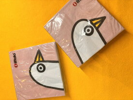 イッタラ（iittala）OTC　367278　バーディー　紙ナプキン　ピンク　鳥　バード