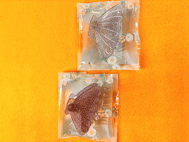 Shell ヘアクリップ 貝 マーブル グリッター
