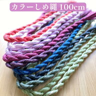 秀〆 しめ縄 材料 リース 土台 カラー 100cm ゴボー ハンドメイド クラフト アレンジ 手作り 正月飾り ハ…