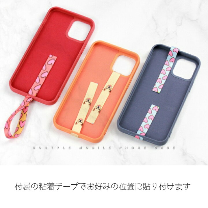 楽天市場】フィンガーストラップ スマホ リボン 可愛い ストラップ 