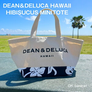 DEAN&DELUCA �f�B�[���A���h�f���[�J �n���C �g�[�g�o�b�O �n�C�r�X�J�X �~�j�g�[�g Hibiscus small tote bag ���C�����n���C�A���Z���^�[�X����i �f�B�[���A���h�f���[�J �n���C HAWAII LIMITED TOTE made i