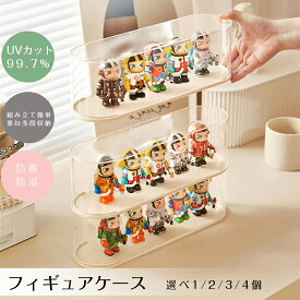 コレクションケース 8枚粘着テ一プ付き フィギュアケース フィギュア 透明ディスプレイケース　人形ケース 展示ボックス 卓上 透明 収納ボックス 防塵 おもちゃディスプレイボックス