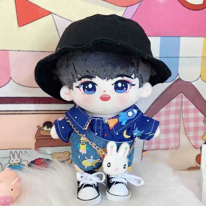 楽天市場 ミニ洋服 センチcmぬいぐるみ用服帽子 日常服人形韓国ファッションアイドル衣装かわいい ドールウェアオシャレぬいぐるみ用 Tシャツ サロペット ドール洋服衣装服おきがえ着せ替 Okeya楽天市場店