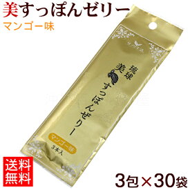 美すっぽんゼリー マンゴー味 3包×30袋 【宅急便コンパクト送料無料】