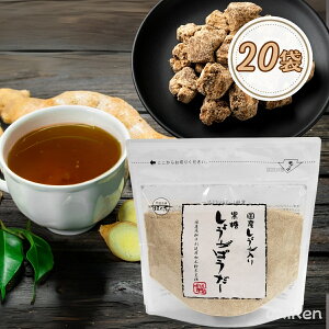 黒糖生姜 国産しょうが入り 黒糖しょうがぱうだー 160g×20袋セット ケース販売 黒糖ショウガ 黒糖生姜パウダー 黒糖しょうがパウダー 生姜 粉末 送料無料 黒糖本舗垣乃花