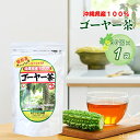 【楽天1位】 ゴーヤー茶 種入り 30包×1袋 沖縄県産 ゴーヤ茶 国産 100% ティーバッグ ノンカフェイン 無添加 健康茶 苦瓜茶 ティーパック スッキリ 美容 健康 お茶 送料無料 [メール便] うっちん沖縄
