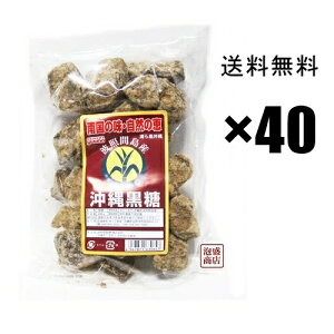 波照間黒糖 ブロック 400g×40袋(2ケース) 沖縄黒砂糖 かちわり
