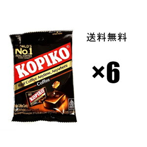 �R�s�R�@�����~�j�����@�R�[�q�[�L�����f�B�[ �� 31.5g×6�܃Z�b�g / �A���َq KOPIKO�L�����f�[