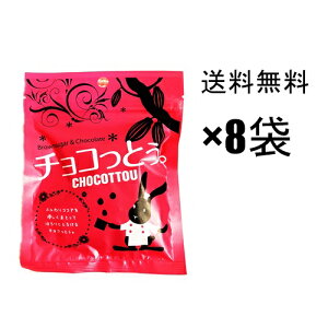 チョコっとう。プレーン味  40g×8袋 チョコレート黒糖&ココアパウダー PPP