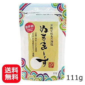 ぬちまーす 111g 【送料無料 】 沖縄の塩 海塩 お土産 調味料 お取り寄せ 美味しい塩 チャック付き ミネラル 塩分補給 沖縄の海塩 ヌチマース 沖縄のお土産 天然塩 ミニサイズ