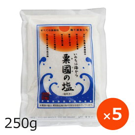 沖縄の塩 粟国の塩 釜焚 釜炊き 250g×5個 沖縄海塩研究所 沖縄 塩 お土産 調味料 まとめ買い ミネラル補給 塩分補給 美味しい おすすめ 塩にぎり おむすび 焼肉 焼き魚 野菜炒め 焼きそば