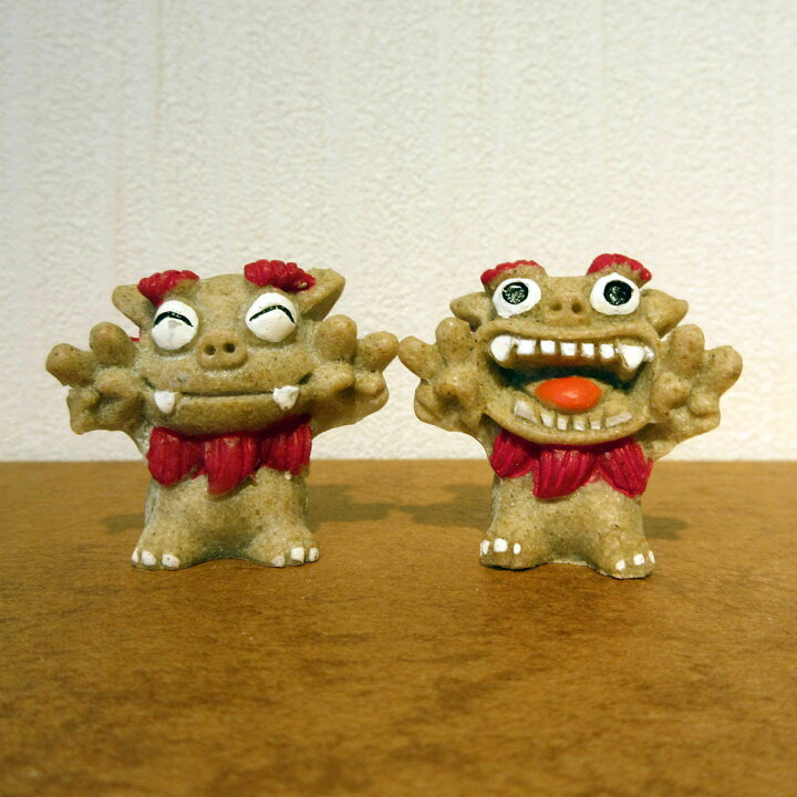 楽天市場 ピースシーサー 赤 沖縄土産 沖縄 お土産 シーサー 置物 厄除け 魔除け 玄関 置き物 風水 琉球フロントonlineshop