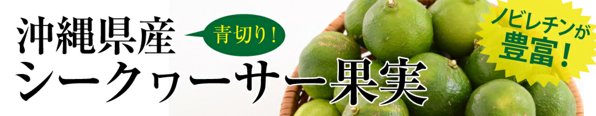 沖縄県産シークワーサー果実