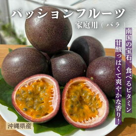 【お試し】パッションフルーツ（家庭用バラ）約500g【発送2月～6月】