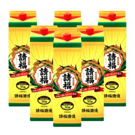 【送料無料／琉球泡盛】請福直火請福30度（紙パック）1800ml 【6本セット】【泡盛 琉球泡盛 お酒 請福 直火請福 人気 父の日 ギフト】