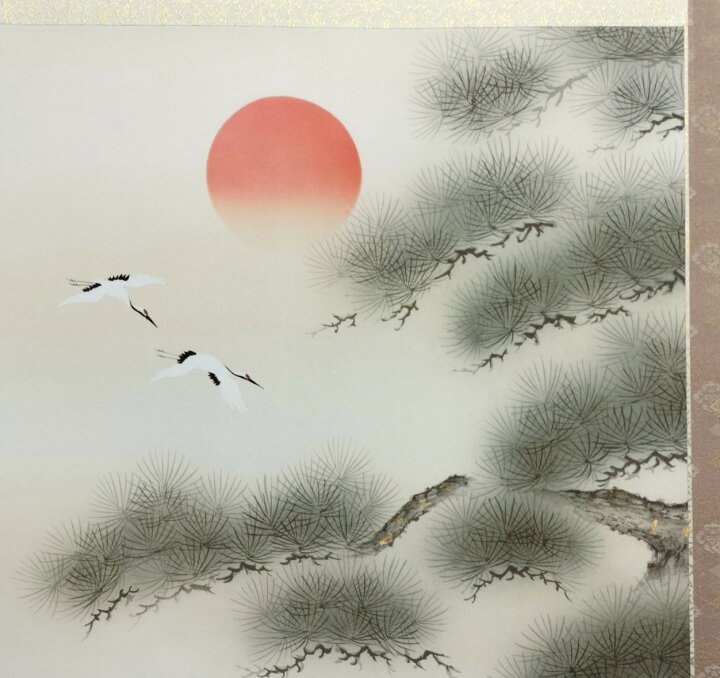楽天市場】掛け軸 七福神 尺五サイズ（54.5×190センチ）化粧箱(紙箱 