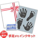 【送料無料】全国のママに愛された 赤ちゃん 手形 足形 インク キット 安全 手形 足型 赤ちゃん スタンプ 台 ベビー 出産祝い ギフト メモリアル パッとポ...