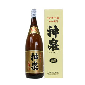 泡盛 神泉 古酒 一升瓶 43度 1800ml/上原酒造/沖縄焼酎/沖縄お酒/琉球泡盛/