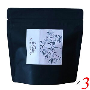 �i�i�V�A�� Nepal Organic Mist Valley (�񐅕S�ԕ��E�t��҂�) 30g bare leaf 3�Z�b�g �L�@�g�� �l�p�[�� �e�B�[�o�b�O�p�ɂ�