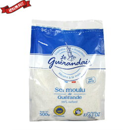 天日塩 天然塩 非加熱 オルタートレードジャパン ゲランドの塩 細粒塩500g