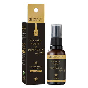 24 ORGANICDAYS �}�k�J �v���|���X�X�v���[ 30ml MG850+ �̂ǃX�v���[ �}�k�J�n�j�[ �n�[�u