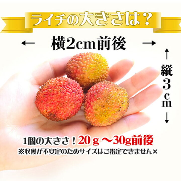 楽天市場】生 ライチ 玉荷包 生ライチ 国産ライチ 200g 国産 沖縄産 