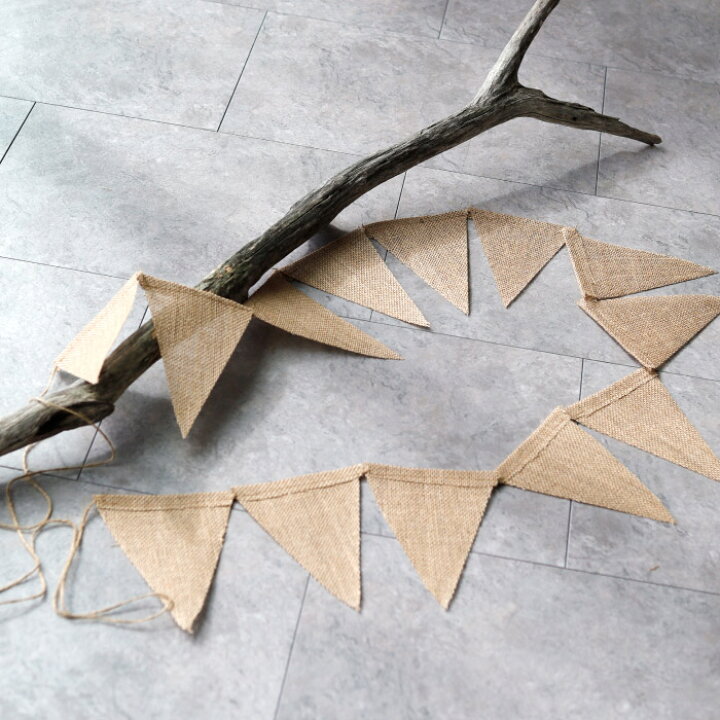 楽天市場】ガーランド フラッグガーランド 布 インテリア シンプル  