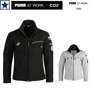 ��ƃW���P�b�g PUMA WORKWEAR �q���~ �R���{ PW-3041G 4WAY�X�g���b�` ���[�N�W���P�b�g �����Y �u���b�N �V���o�[