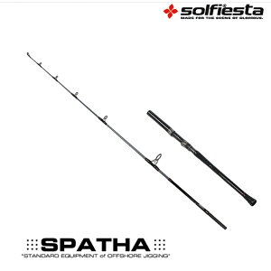 solfiesta ベイトジギングロッド SPATHA 572B/M-R(solf-024489)|ライト ジギング ロッド ルアー 青物 ワラサ ハマチ ブリ タチウオ シーバス 真鯛 マダイ 根魚 スローピッチ ジャーク