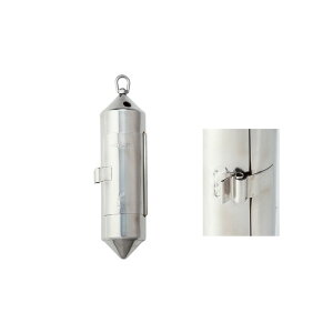 NPK #6295 ステンカンFLロング M 80号(npk-062953)|鉄仮面 ビシ釣り イサキ釣り カツオ釣り キメジ釣り コマセ コマセ釣り 真鯛釣り ビシ カゴ仕掛 撒き餌 マキエカゴ ステンカン