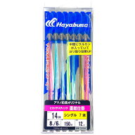 【3Cpost】アマノ釣具(ZEALOUS)ピカイチスティック 直結仕掛 14cm シングル7本(amano-046546)｜イカ釣り …