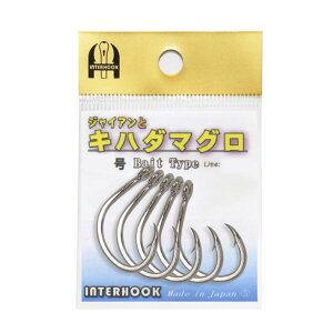 【50Cpost】インターフック ジャイアンとキハダマグロ 16号 ケイムラピンク(inter-019001)|釣り針 針 釣具 タフワイヤー 青物 ブリ 鰤 メジロ ワラサ ヒラマサ カンパチ カツオ キハダ キメジ エビ