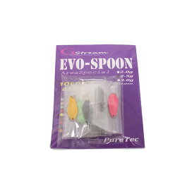 [セール] P10倍 【Cpost】Gstream Evo-SPOON エリアスペシャル 1.5g/2.0g/2.5g/3.0g 10カラーセット(evospoon)｜入門者 エリアトラウト 管釣り セット カーディフ ヴァルケイン プレッソ スプーン