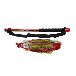 ベイシック カーボン小継磯玉セット Red Catch 400(basic-161695)|玉の柄セット 玉網セット ランディングセット 磯釣り 波止釣り シーバス ショアジギング エギング タモセット