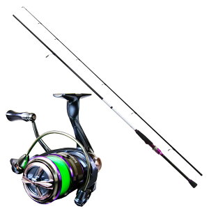 Friday エギング ロッド & ライン付きリール セット (egingset-088)|エギングセット エギング セット エギングロッド スピニングリール エギング ワインド ちょい投げ ロッド リール セット 釣り