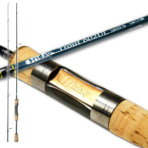 エリアトラウト専用 FRIDAY TROUT SPIN(フライデートラウトスピン) 602UL(ori-780360)|鱒 マス 管理釣場 入門モデル 管釣り ニジマス スピニング レンジャー トラウト ロッド sp50 おり釣具 フィッシン