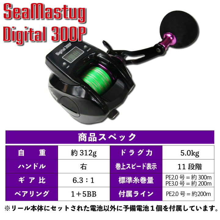 楽天市場】ゴクエボリューション テンヤタチウオ デジタルリールセット 