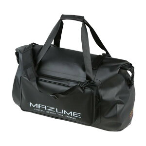 マズメ MZBK-844WTP ダッフルバッグ ブラック 52L(mazume-551031)|ショアジギング ロックショア フィッシュキャリー 釣り用バッグ 汚れものバッグ アウトドアバッグ 防水バッグ ウェーダーバッグ