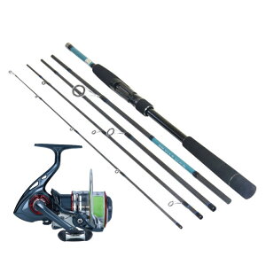 おり釣具 オーシャンバリュー 5pcエギング 8005M & スポーツライン 23RA V-MAX 3015 DX-PE(1.5号-200m)セット (egingset-109)|エギング セット エギング ロッド リール セット エギングロッド セット アオ