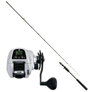 PROMARINE ライトレーダーメタルタチウオ 190M&アブガルシア FUNE DLC BG H 右ハンドル テンヤタチウオセット (ori-funeset791)|タチウオ テンヤ テンヤタチウオ 船釣り 船タチ 太刀魚 テンヤ ドラゴン