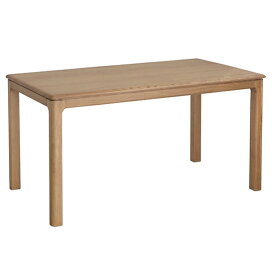 ダイニングテーブル 140cm 木製 4人用 4人掛けオーク 食卓テーブル　木製テーブル ナチュラル 長方形 4人 3人 2人 北欧 おしゃれ 人気(テーブル単品販売）