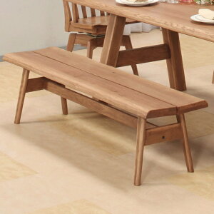 ダイニングベンチ ベンチチェア 幅130cm 木製 オーク ベンチイス ダイニングチェア 3人用 3人掛け イス 椅子 北欧 おしゃれ 人気