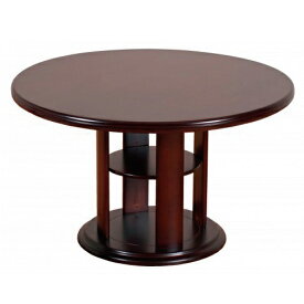 ダイニングテーブル 丸テーブル 幅120cm 木製 ダークブラウン 食卓テーブル 円形 丸型 KS 北欧（テーブルのみ）おしゃれ 人気