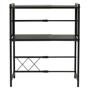 レンジラック 2段 伸縮 レンジ上ラック 収納 ラック 収納棚 レンジ上 卓上 キッチンラック スチール レンジ台 レンジ 収納ラック レンジラック トースターラック ケトル コーヒーメーカー シ