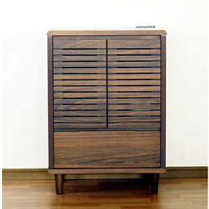 キャビネット 木製 リビングボード 引出し 収納家具 北欧 棚 収納 リビング シンプル おしゃれ コンセント付き お掃除ロボット対応 ナチュラル ウォールナット 食器棚 両開きキャビネット60