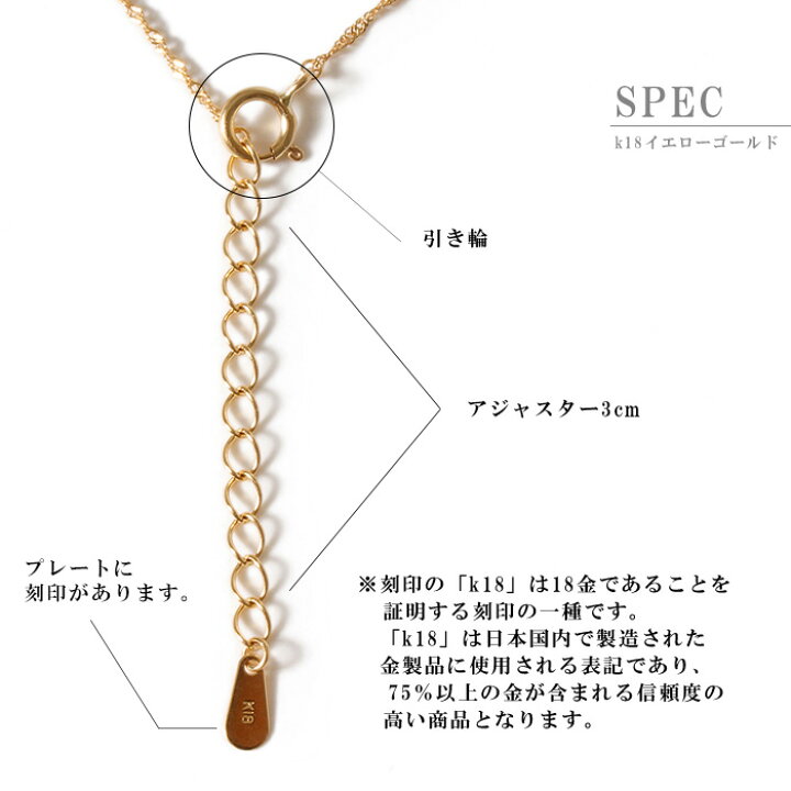 楽天市場】スクリュー ブレスレット チェーン だけ 18cm 幅0.78mm  